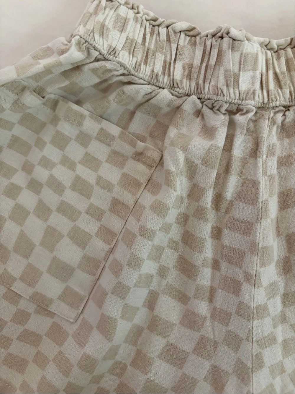 Rylee and Cru Dove Check Shorts